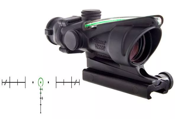Trijicon ACOG 4×32 Scope with Green Horseshoe Reticle