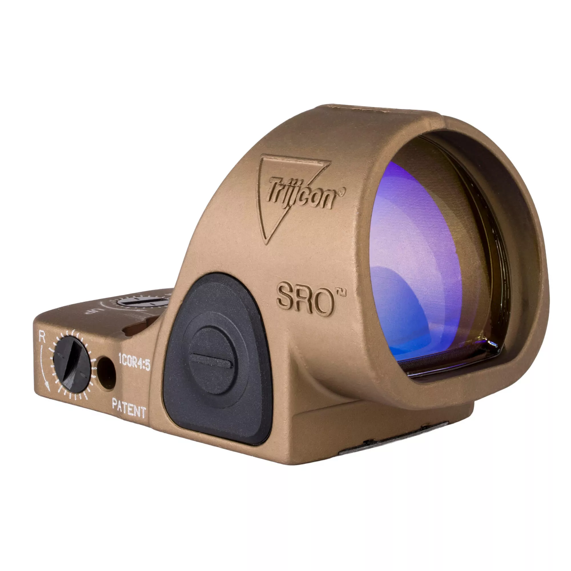 Trijicon, SRO (Specialized Reflex Optic), Green Dot, 2.5 MOA, Coyote Brown (SRO2-2500035)
