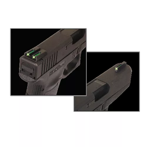 Truglo TFO Gun Sights – Fiber-Optic & Tritium Set