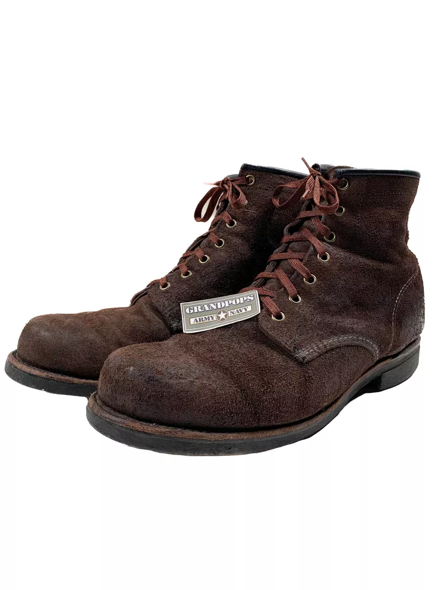 U.S. WORLD WAR 2 ORIGINAL BROWN NYLON MILITARY 40" INCH BOOT LACES 1 PAIR *NOS*