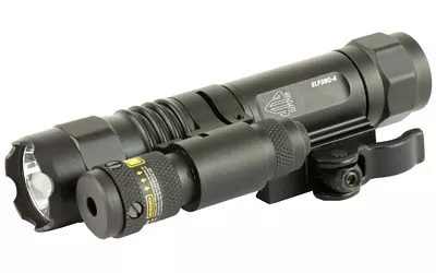 UTG LED Flashlight with Adjustable Red Laser